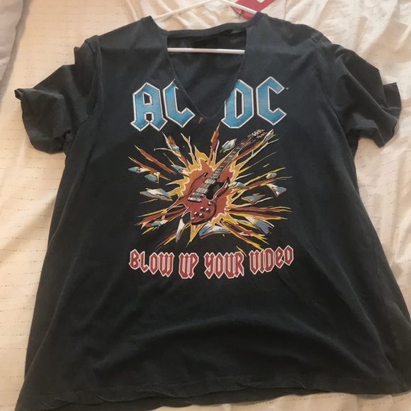 acdc graphic tee